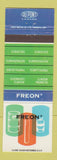 Matchbook Cover - Freon Canada #1
