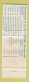 Matchbook Cover - DuPont Freon #2