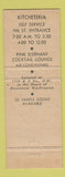 Matchbook Cover - Hotel Harrington Washington DC