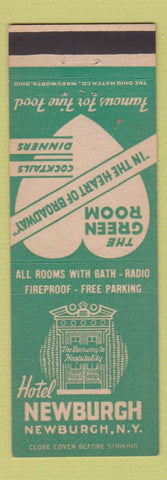 Matchbook Cover - Hotel Newburgh NY