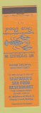 Matchbook Cover - Seafarer's Seafood Restaurant Wildwood NJ