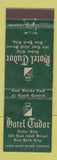 Matchbook Cover - Hotel Tudor New York City WEAR