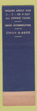 Matchbook Cover - Hotel Piccadilly New York City