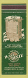 Matchbook Cover - Hotel Dixie New York City