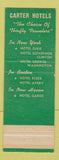 Matchbook Cover - Hotel Dixie New York City