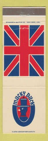 Matchbook Cover - Mucky Duck Hamburger Hamlet CA