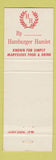 Matchbook Cover - Mucky Duck Hamburger Hamlet CA