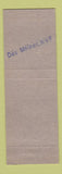 Matchbook Cover - Bassman Bros Grocery Des Moines IA