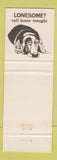 Matchbook Cover - Sunset Motel Calgary AB
