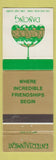 Matchbook Cover - Brandy's Dancing Toronto Ottawa ON Calgary AB Winnipeg MB