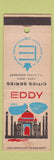 Matchbook Cover - Eddy Match Canada Cities Series Agra