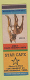 Matchbook Cover - Star Cafe Chattanooga TN Boxer