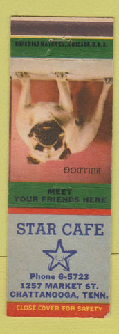 Matchbook Cover - Star Cafe Chattanooga TN Bulldog