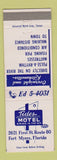 Matchbook Cover - Tides Motel Fort Myers FL