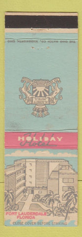 Matchbook Cover - Holiday Hotel Fort Lauderdale FL