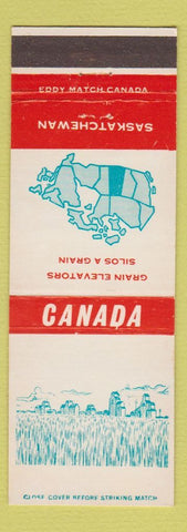 Matchbook Cover - Canada Grain Elevators SK