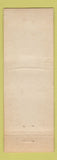 Matchbook Cover - Durant Soda Bar Athens PA GOLD