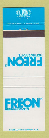 Matchbook Cover - Freon Refrigerants Canada DuPont
