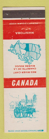 Matchbook Cover - Canada Red River Cart MB