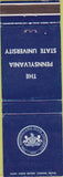 Matchbook Cover - Penn State University State College PA