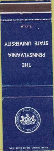 Matchbook Cover - Penn State University State College PA