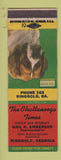 Matchbook Cover - Chattanooga Times Newspaper Ringgold GA Saint Bernard