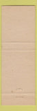 Matchbook Cover - Three Valley Gap Revelstoke BC