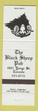 Matchbook Cover - The Black Sheep Pub Toronto ON