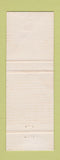 Matchbook Cover - Beau Geste Fleuriste Montreal QC WEAR