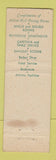 Matchbook Cover - Abbott Hall Northwestern University Chicago IL