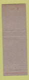 Matchbook Cover - Blue Bonnet Hotel Sweetwater TX