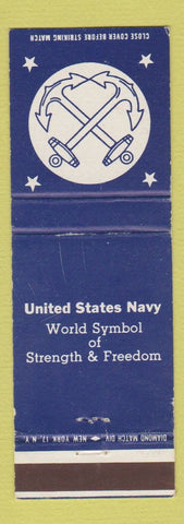 Matchbook Cover - US Navy WEAR