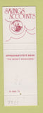 Matchbook Cover - Effingham State Bank IL