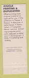 Matchbook Cover - UCLA Los Angeles CA ASUCLA WEAR