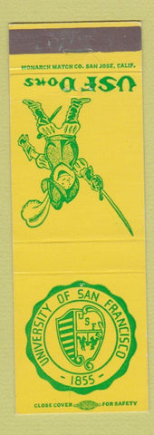 Matchbook Cover - University of San Francisco Dons CA