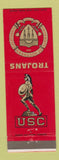 Matchbook Cover - USC Trojans Southern California Trojans Los Angeles CA