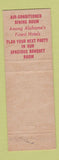 Matchbook Cover - Houston Hotel Dothan AL