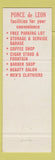 Matchbook Cover - Hotel Ponce De Leon Roanoke VA