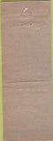 Matchbook Cover - Royal Center Restaurant dancing Miami FL WEAR Advance
