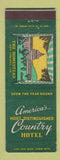Matchbook Cover - The Homestead Hot Springs VA