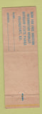 Matchbook Cover - Cumberland Falls State Park Corbin KY WEAR
