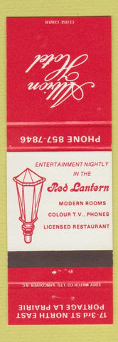 Matchbook Cover - Albion Hotel Portage La Prairie AB