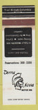 Matchbook Cover - Terra Nova Motor Inn Trail BC WEAR