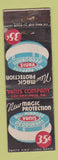 Matchbook Cover - Vanis Deodorant Philadelphia PA WEAR