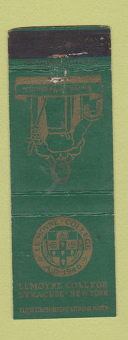 Matchbook Cover - Lemoyne College Syracuse NY WEAR