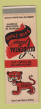 Matchbook Cover - Occidental College Tigers Los Angeles CA