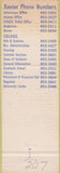 Matchbook Cover - Xavier Musketeers University Cincinnati OH