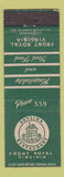 Matchbook Cover - Skyline Restaurant Front Royal VA WEAR