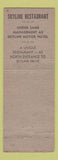 Matchbook Cover - Skyline Restaurant Front Royal VA WEAR