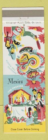 Matchbook Cover - Guaranty Land Title Louisville KY Christmas Mexico